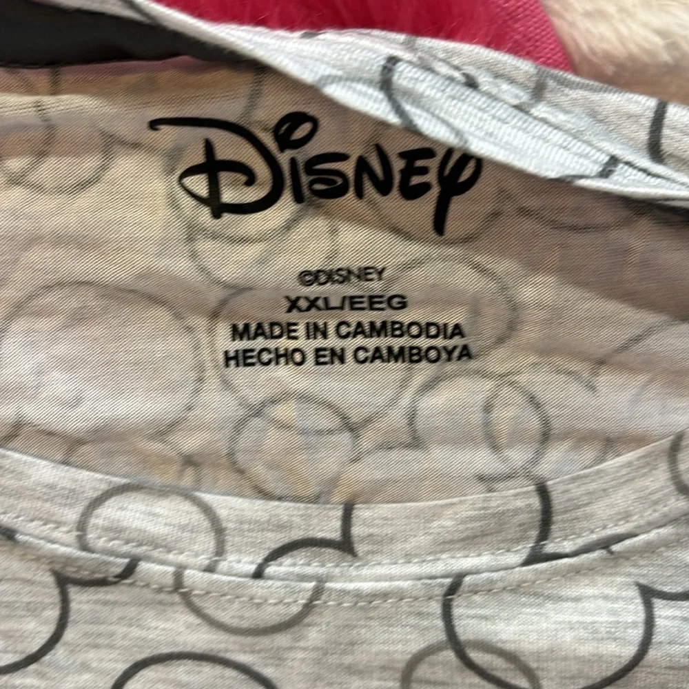 Disney Mickey Mouse Outlined Size 2X Pajama Set NWT - Picture 5 of 6